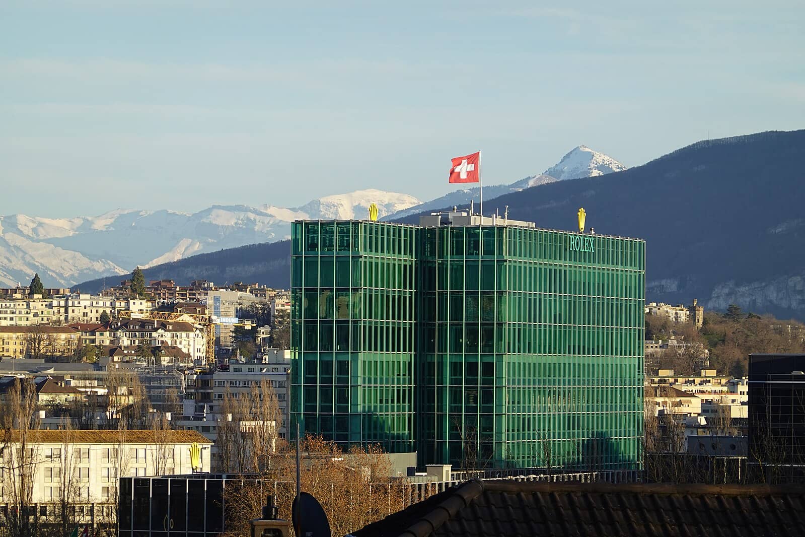 Hauptsitz von Rolex in Genf