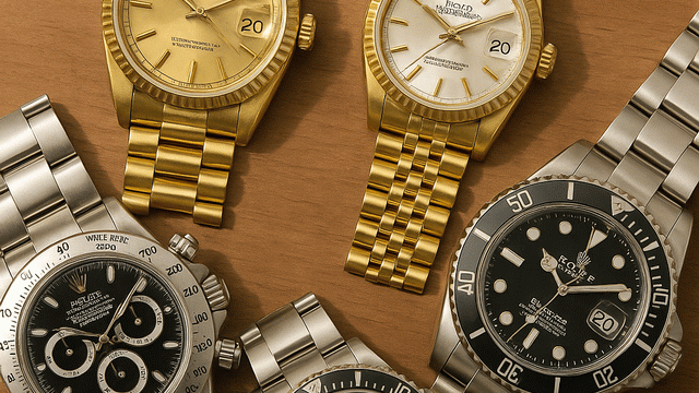 Rolex‑Zweitmarkt‑Preise 2020–2025: Welche Modelle hielten den Wert am besten?