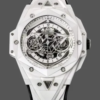 Hublot Big Bang Sang Bleu 418.HX.2001.RX.MXM21 Replica - Weisses Zifferblatt Keramik