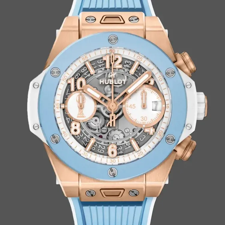 Hublot Big Bang Unico King Gold AFA 441.OE.2080.RX.AFA24 Replica - Kautschukarmband Gold