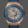Hublot Big Bang 471.OL.7128.RX Replica - Kautschukarmband Rosegold