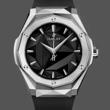 Hublot Classic Fusion Orlinski Titanium 550.NS.1800.RX.ORL19 Replica - Schwarzes Zifferblatt
