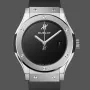 Hublot Classic Fusion 542.NX.1270.RX.MDM Replica - Schwarzes Zifferblatt Kautschukarmband