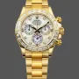 Rolex Daytona 116568BR Replica - Perlmutt-Zifferblatt Diamantluenette