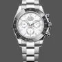 Rolex Daytona 126502 126502 Replica - Weisses Zifferblatt Oyster-Armband