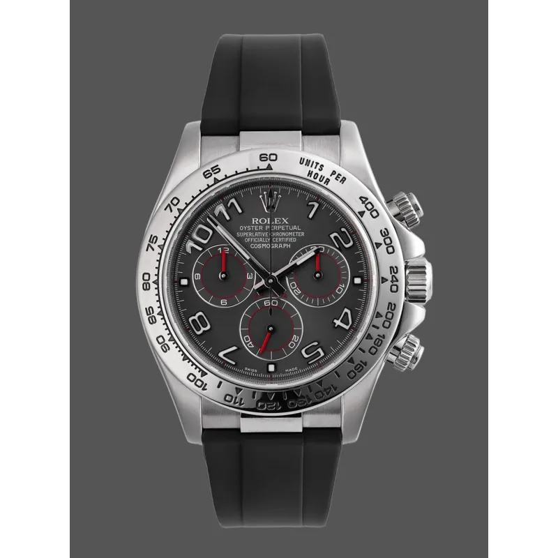 Rolex Daytona 116519 Replica - Graues Zifferblatt Edelstahl