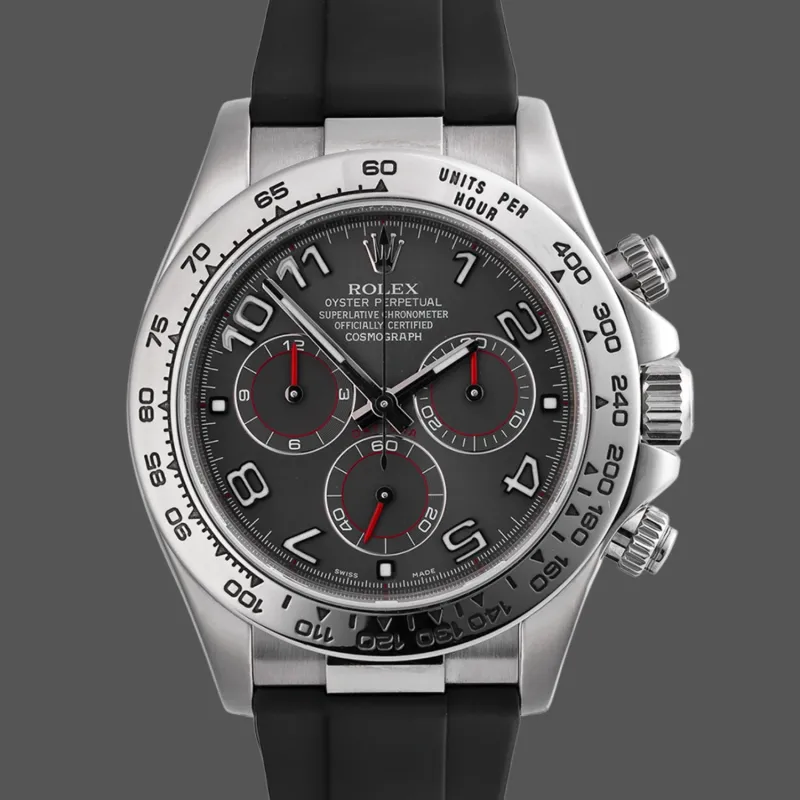 Rolex Daytona 116519 Replica - Graues Zifferblatt Edelstahl