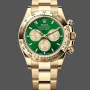 Rolex Cosmograph Daytona John Mayer 126508 Replica - Gruenes Zifferblatt Tachymeter-Luenette