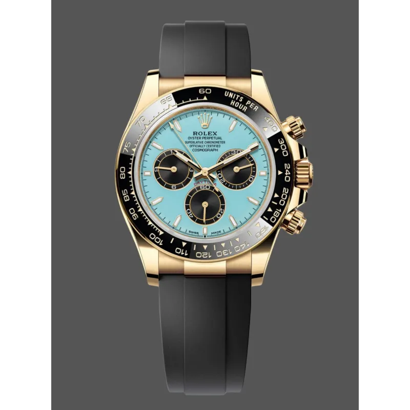 Rolex Cosmograph Daytona 126518LN Replica - Eisblaues Zifferblatt Tachymeter-Luenette