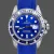 Rolex Submariner Hulk 116610 Replica - Blaues Zifferblatt Geriffelte Luenette