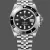 Rolex Submariner Hulk 116610 Replica - Schwarzes Zifferblatt Geriffelte Luenette