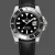 Rolex Submariner Date 116610LN Replica - Schwarzes Zifferblatt Lederarmband