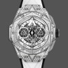 Replica 418.NX.2001.RX.1604.MXM20 Hublot Big Bang Partnerships Sang Bleu II Titan Diamant Uhren Alltagsfreundlich