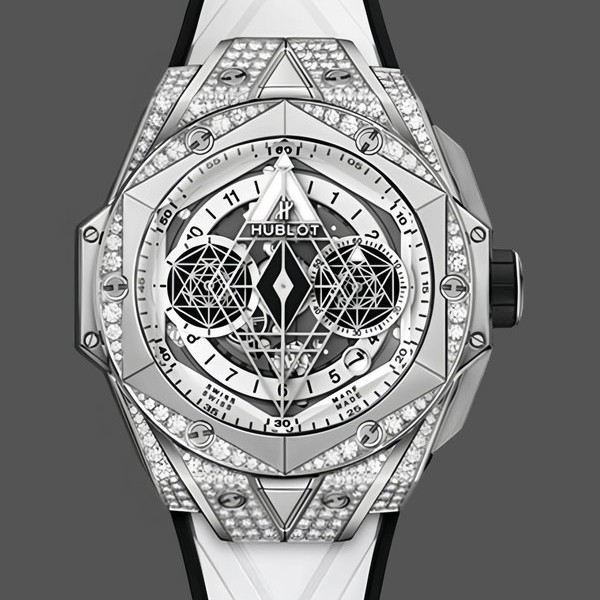 Replica 418.NX.2001.RX.1604.MXM20 Hublot Big Bang Partnerships Sang Bleu II Titan Diamant Uhren Alltagsfreundlich