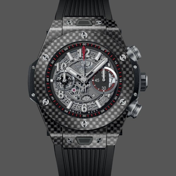 Replica Hublot 411.QX.1170.RX Big Bang UNICO Carbon 45m Elegantes Design