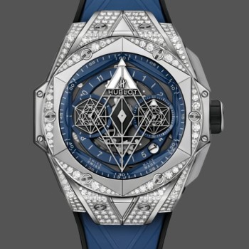 Replica Hublot Big Bang Sang Bleu II Titanium 418.NX.5107.RX.1604.MXM20