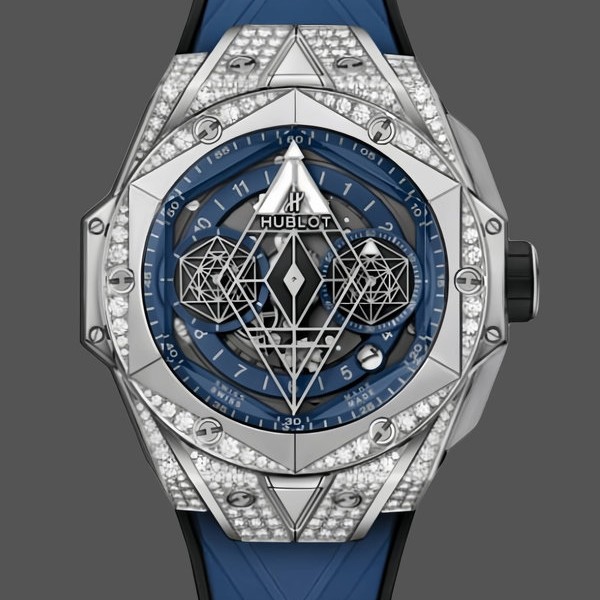 Replica Hublot Big Bang Sang Bleu II Titanium 418.NX.5107.RX.1604.MXM20 Luxuriöse Optik