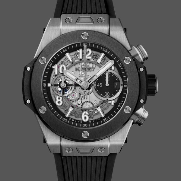 Replica Hublot Big Bang Unico 42 mm 421.NM.1170.RX Herren Edle Materialien