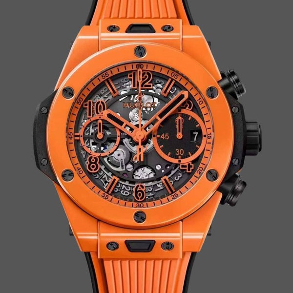 Replica Hublot Big Bang Unico Orange Ceramic 42mm 441.CU.5910.RX Elegantes Design