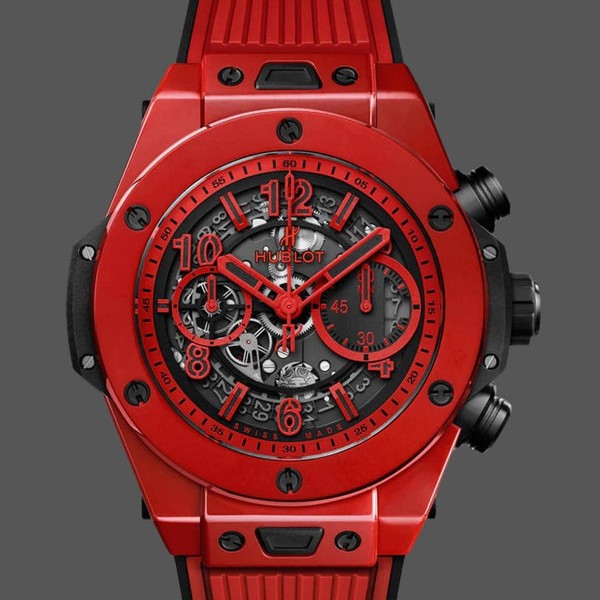 Replica Hublot Big Bang Unico Red Magic Ceramic 411.CF.8513.RX 45mm Authentisches Aussehen