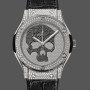 Replica Hublot Classic Fusion Skull Titanium Full Pave 511.NX.9000.LR.1704.SKULL 45mm