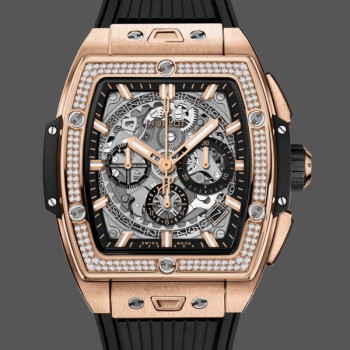 Replica Hublot Spirit of Big Bang King Gold Diamonds 42 mm 642.OX.0180.RX.1104