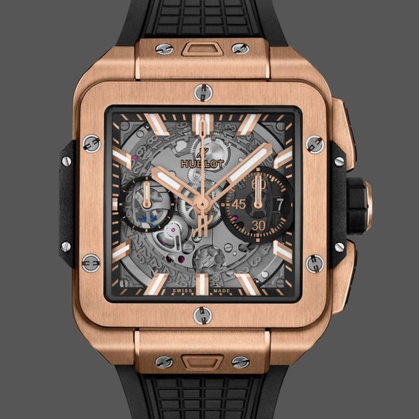 Replica Hublot Square Bang 821.OM.0180.RX 44 mm Schweizer Handwerkskunst