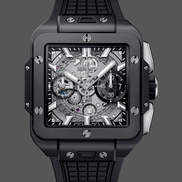 Replica Hublot Square Bang Unico All Black 821.CI.0170.RX 42mm Zeitlose Eleganz