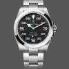 Replica Rolex Air-King Stainless Steel Black Arabic Dial 116900 40mm Herren Replica Uhren