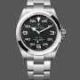 Replica Rolex Air-King Stainless Steel Black Arabic Dial 116900 40mm Herren Replica Uhren