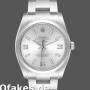 Replica Rolex Oyster Perpetual Air-King 114200 Silber Arabisch Zifferblatt 34mm Unisex Replica Uhren