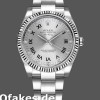 Replica Rolex Oyster Perpetual Air-King 114234 Silver Roman Diamond Dial 41mm Replica Uhren