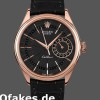 Replica Rolex Cellini Date 50515 Rose Gold Black Index Dial 39mm Herren Replica Uhren