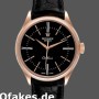 Replica Rolex Cellini Time 50505 Black Leather Strap Black Dial 39mm Herren Replica Uhren