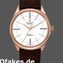 Replica Rolex Cellini Time 50505 Brown Leather Strap White Dial 39mm Herren Replica Uhren