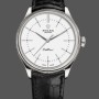 Replica Rolex Cellini Time 50509 Black Leather Strap White Dial 39mm Herren Replica Uhren