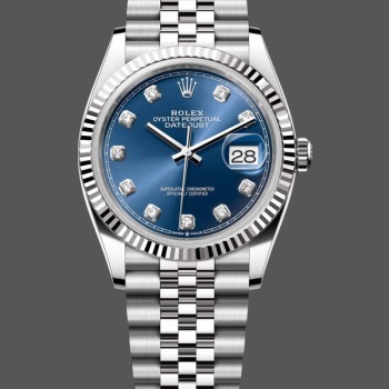 Replica Rolex Datejust 126234 Blue Diamond Dial 36MM Unisex Replica Uhren