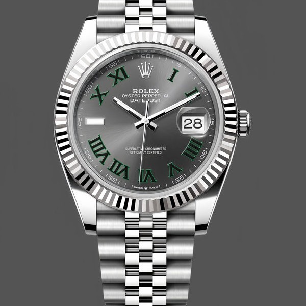Replica Rolex Datejust 126334 0022 41mm Slate Grey Roman Dial Herrenuhr