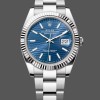 Replica Rolex Datejust 126334 Fluted Bezel Blue Fluted-motif Dial 41MM Herren Replica Uhren