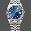 Replica Rolex Datejust 31 Fluted Bezel Blue Dial m278274 Damen Uhr