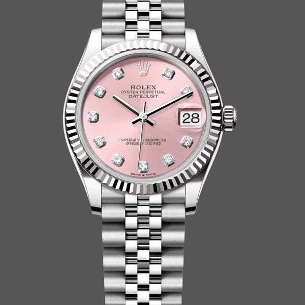 Replica Rolex Datejust 31 Pink Dial Diamonds Jubilee 278274 0032 Damen-Uhr