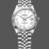 Replica Rolex Datejust 31 White Roman Dial Fluted Bezel Jubilee 278274 0010 Damen Uhr
