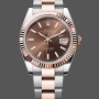 Replica Rolex Datejust 41 Everose Gold Automatic 126331 0001 Chocolate Herrenuhr