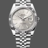 Replica Rolex Datejust 41mm Edelstahl 126334 0004 Silber Index Jubilee Herrenuhr