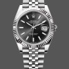 Replica Rolex Datejust 41mm Edelstahl 126334 0018 Schwarzes Index Jubiläum