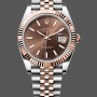 Replica Rolex Datejust Automatic Rose Gold & Steel Uhr m126331 0002