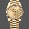 Replica Rolex Day Date 40 Gelbgold Champagner Zifferblatt m228238 0005