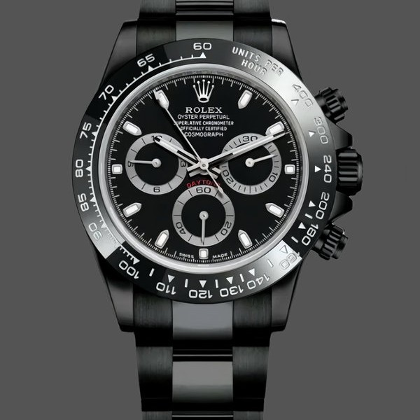 Replica Rolex Cosmograph Daytona 116500LN Carbon Black Coated Limited Edition Uhr