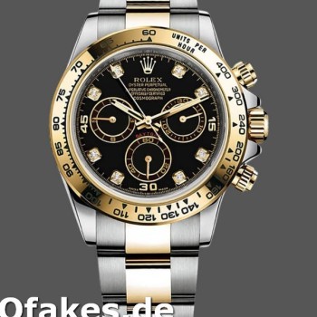 Replica Rolex Cosmograph Daytona 116503 Black Diamond Dial 40MM Herren Replica Uhren
