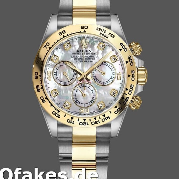 Replica Rolex Cosmograph Daytona 116503 White Mother Of Pearl Dial 40MM Herren Replica Uhren
